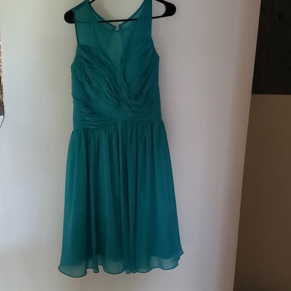 Teal Bridesmaid dress